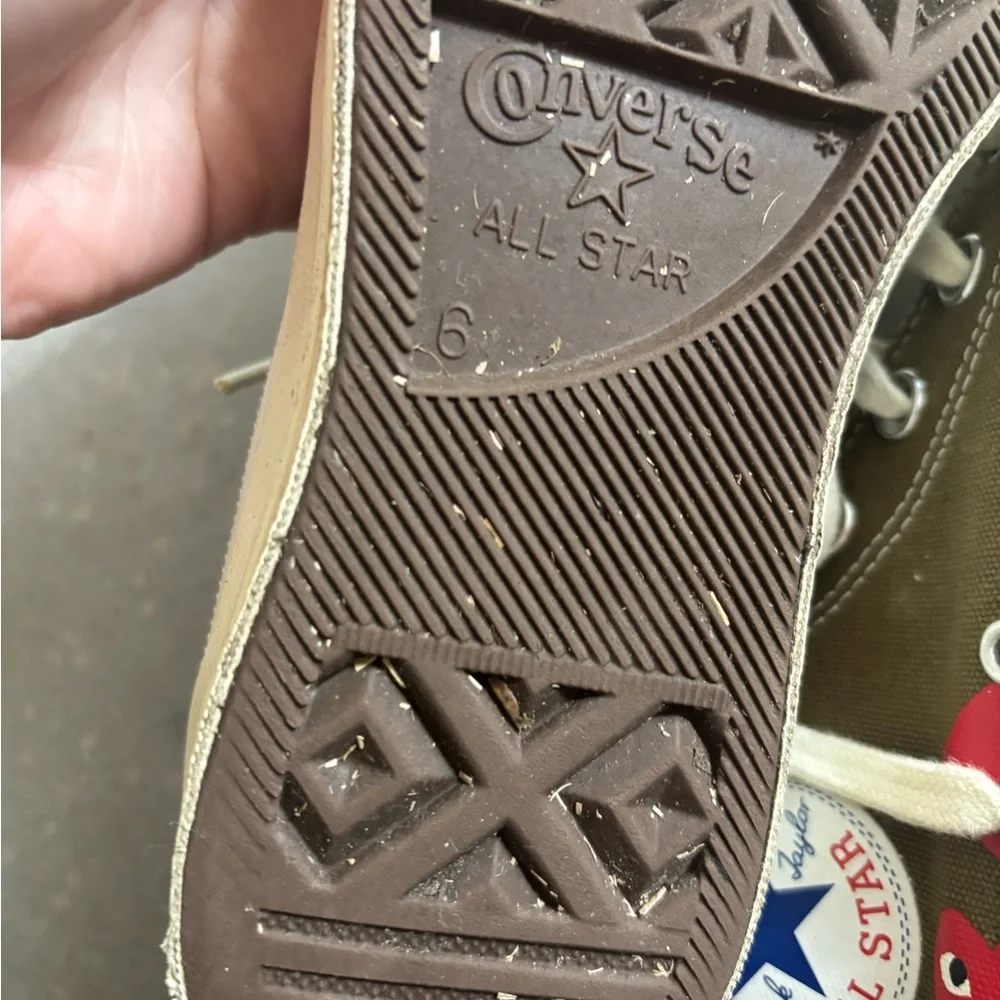 Comme des Garcons PLAY olive high